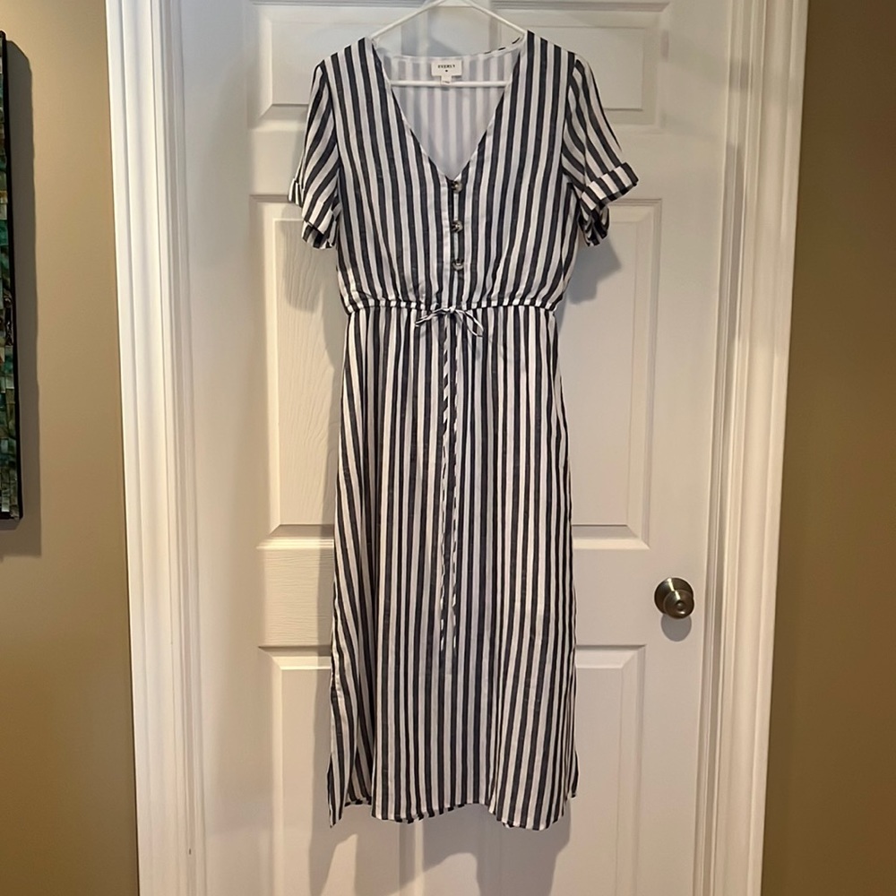 Nautical Striped Summer Dress
